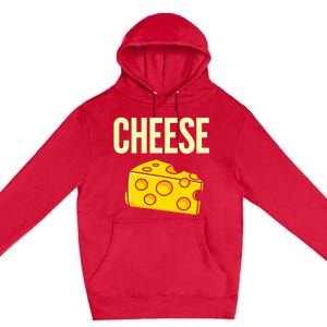 Cheese Love Macaroni Halloween Costume Premium Pullover Hoodie