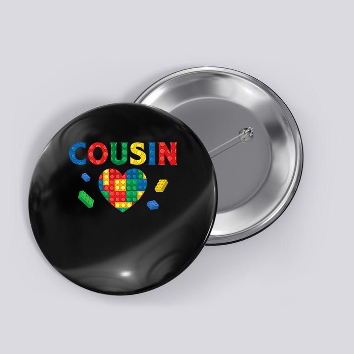 Cousin Lover Master Builder Building Blocks Family Matching Button