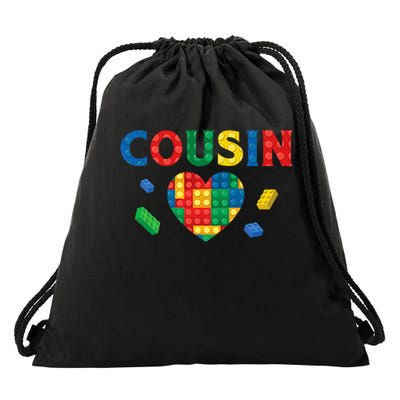 Cousin Lover Master Builder Building Blocks Family Matching Drawstring Bag