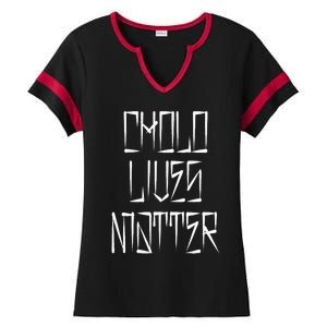 Cholo Lives Matter Latino Mexican Raza Chicano Oldies Chola Ladies Halftime Notch Neck Tee