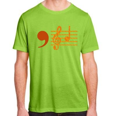 Comma La Music Notes Kamala Music Teacher Adult ChromaSoft Performance T-Shirt