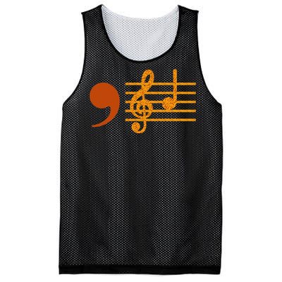 Comma La Music Notes Kamala Music Teacher Mesh Reversible Basketball Jersey Tank