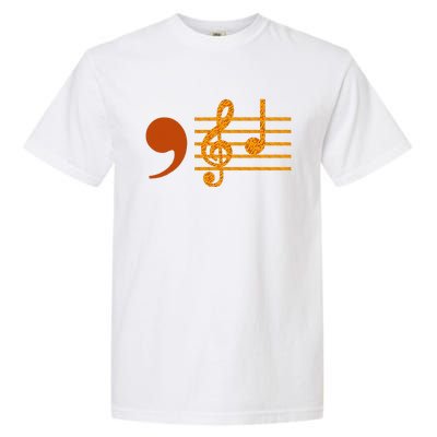 Comma La Music Notes Kamala Music Teacher Garment-Dyed Heavyweight T-Shirt