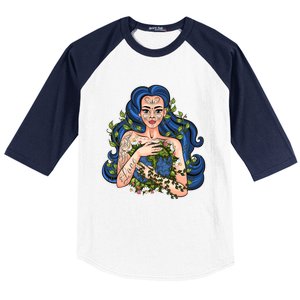 Cute Love Mother Earth Happy Earth Day Save Our Planet Cute Gift Baseball Sleeve Shirt