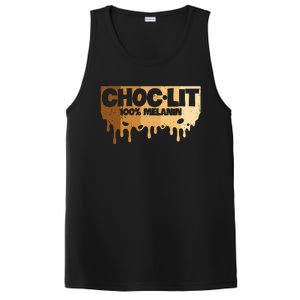 Choc Lit Melanin Queen African Afro Pride Black Historty PosiCharge Competitor Tank