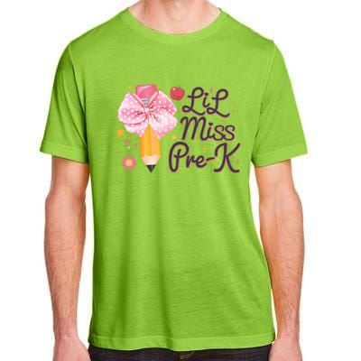 Cute Lil Miss Pre K Pre School New School Year Adult ChromaSoft Performance T-Shirt