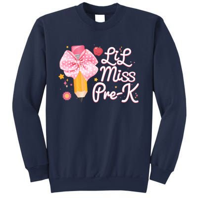 Cute Lil Miss Pre K Pre School New School Year Sweatshirt