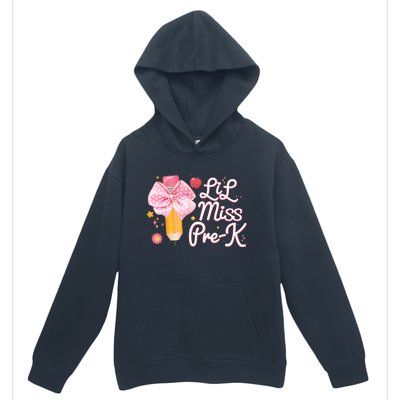 Cute Lil Miss Pre K Pre School New School Year Urban Pullover Hoodie