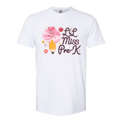 Cute Lil Miss Pre K Pre School New School Year Softstyle® CVC T-Shirt