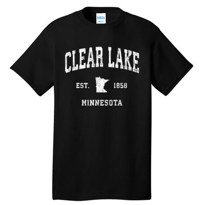 Clear Lake Minnesota Mn Vintage Athletic Tall T-Shirt