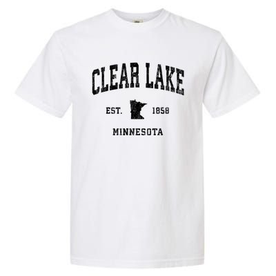 Clear Lake Minnesota Mn Vintage Athletic Garment-Dyed Heavyweight T-Shirt