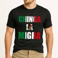 Chinga La Migra Pro Immigration Cooling Performance Crew T-Shirt