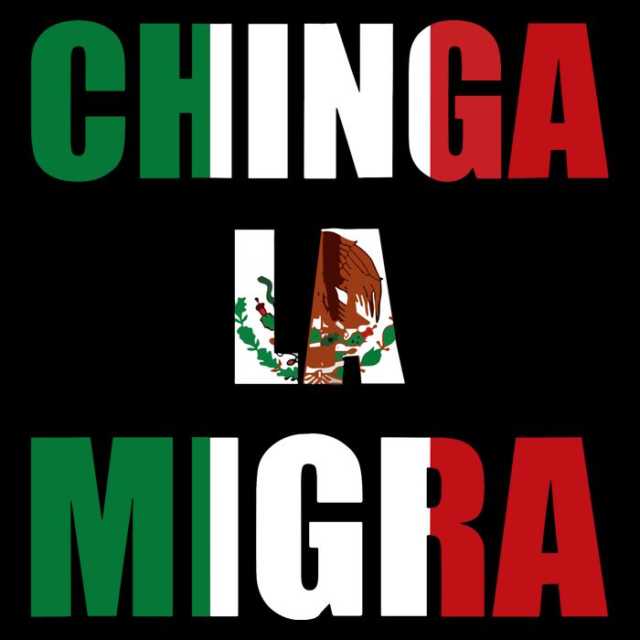 Chinga La Migra Pro Immigration Cooling Performance Crew T-Shirt