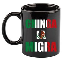 Chinga La Migra Pro Immigration 11oz C Handle Ceramic Mug