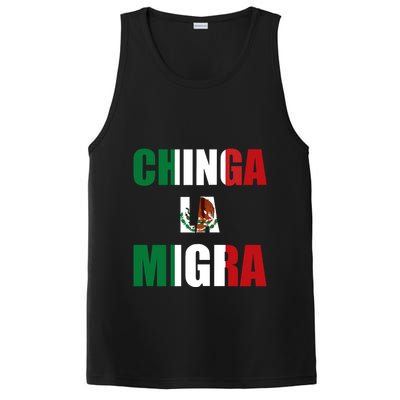 Chinga La Migra Pro Immigration PosiCharge Competitor Tank