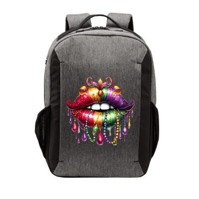 Cute Lips Mardi Gras Carnival Party Vector Backpack