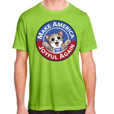 Cat Lady Make America Joyful Again Adult ChromaSoft Performance T-Shirt