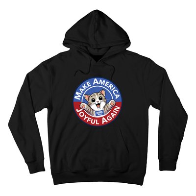 Cat Lady Make America Joyful Again Hoodie