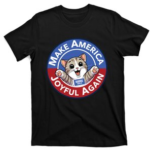 Cat Lady Make America Joyful Again T-Shirt