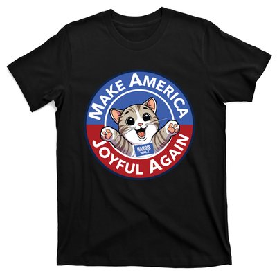 Cat Lady Make America Joyful Again T-Shirt