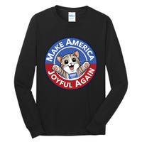 Cat Lady Make America Joyful Again Tall Long Sleeve T-Shirt