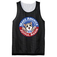 Cat Lady Make America Joyful Again Mesh Reversible Basketball Jersey Tank