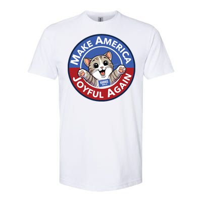 Cat Lady Make America Joyful Again Softstyle CVC T-Shirt