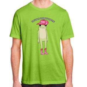 Cowboy Like Me Frog Adult ChromaSoft Performance T-Shirt