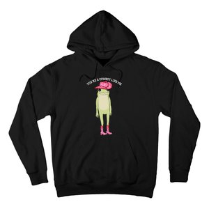 Cowboy Like Me Frog Hoodie