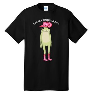 Cowboy Like Me Frog Tall T-Shirt