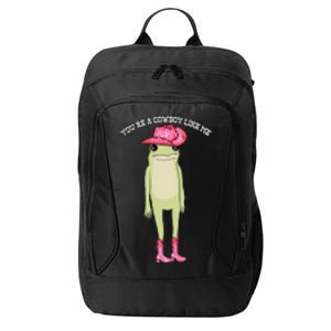 Cowboy Like Me Frog City Backpack