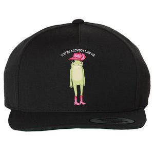 Cowboy Like Me Frog Wool Snapback Cap