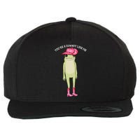 Cowboy Like Me Frog Wool Snapback Cap