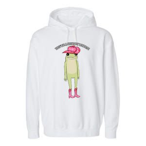 Cowboy Like Me Frog Garment-Dyed Fleece Hoodie