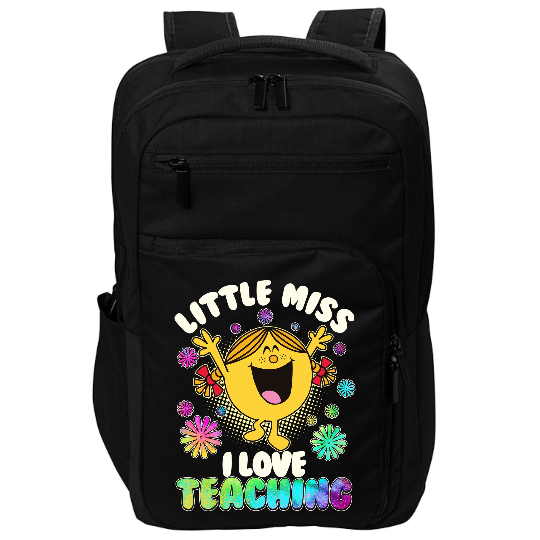 Cute Little Miss I Love Teaching Impact Tech Backpack