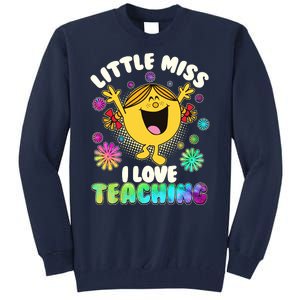 Cute Little Miss I Love Teaching Tall Sweatshirt