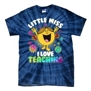 Cute Little Miss I Love Teaching Tie-Dye T-Shirt