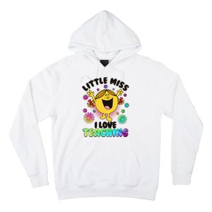 Cute Little Miss I Love Teaching Hoodie