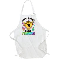 Cute Little Miss I Love Teaching Full-Length Apron With Pockets