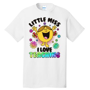 Cute Little Miss I Love Teaching Tall T-Shirt