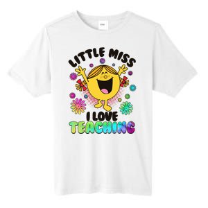 Cute Little Miss I Love Teaching Tall Fusion ChromaSoft Performance T-Shirt