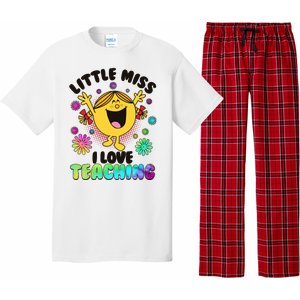 Cute Little Miss I Love Teaching Pajama Set