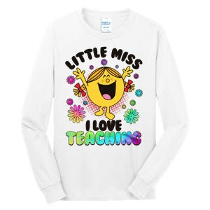 Cute Little Miss I Love Teaching Tall Long Sleeve T-Shirt