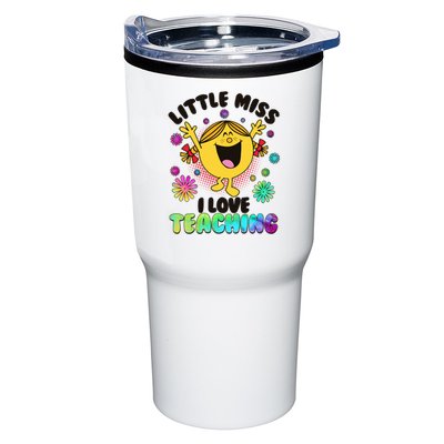 Cute Little Miss I Love Teaching Tumbler