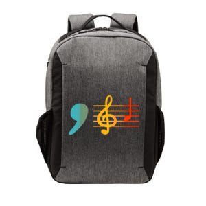 Comma La Music Notes Kamala Harris Music Teacher Elections Vector Backpack