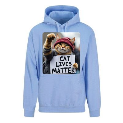 Cat Lives Matter Trump Make Pets Safe Donald Trump 2024 Cats Gift Unisex Surf Hoodie