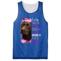 Chocolate Labrador Mom Funny Valentines Day Dog Lovers Brown Gift Mesh Reversible Basketball Jersey Tank