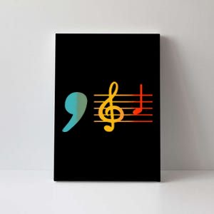 Comma La Music Notes Kamala Harris Music Teacher Elections Canvas