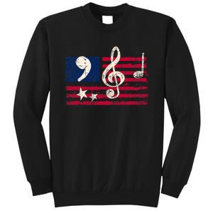 Comma La Music Notes Music Teacher Elections Kamala Harris Sweatshirt