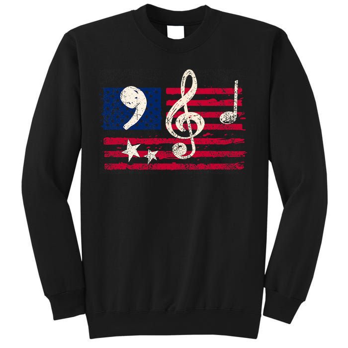 Comma La Music Notes Music Teacher Elections Kamala Harris Sweatshirt